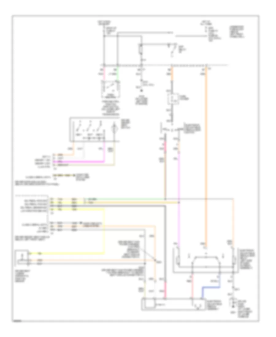 Adjustable Pedal Wiring Diagram for Isuzu Ascender S 2007