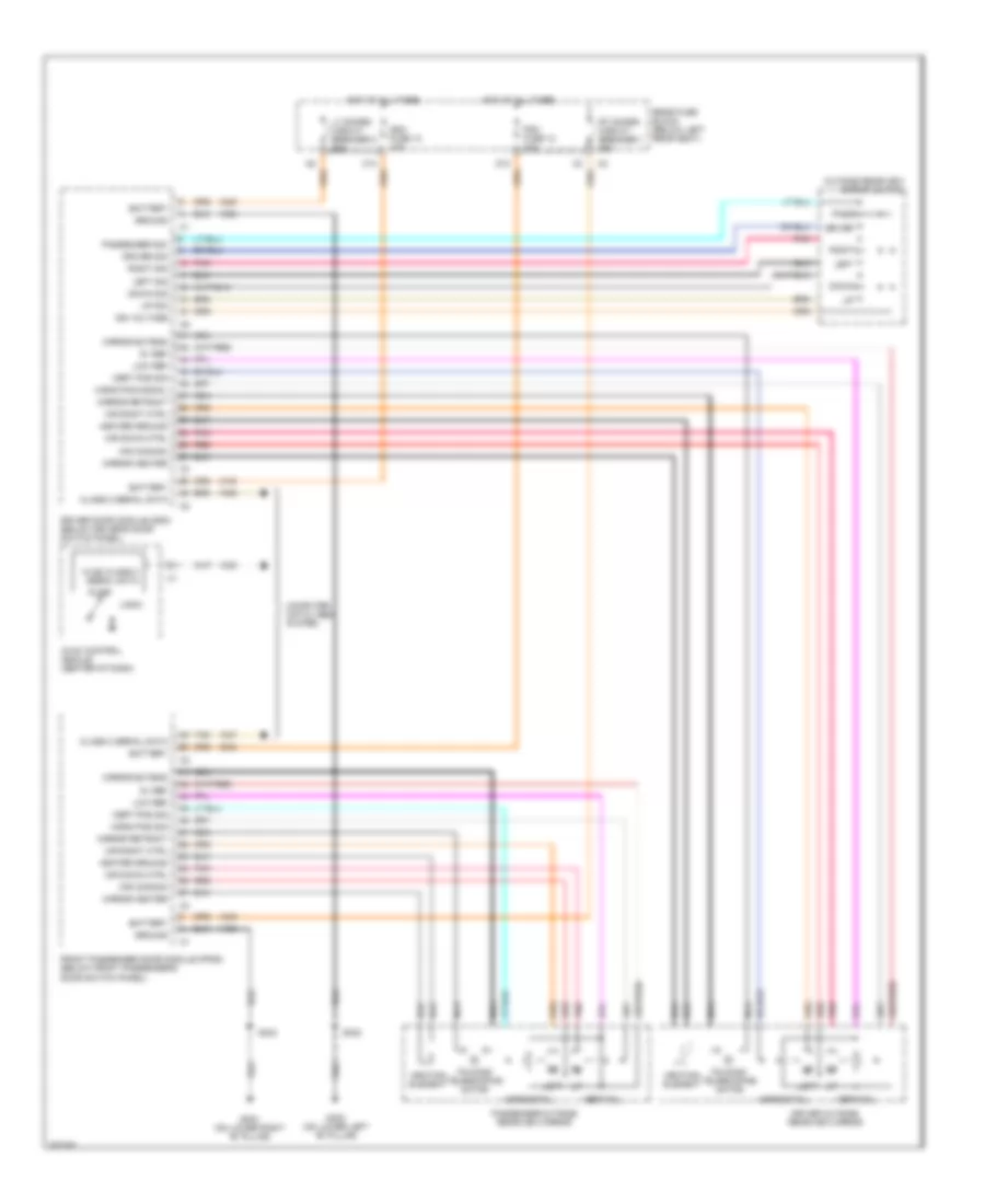 Power Mirrors Wiring Diagram for Isuzu Ascender S 2007