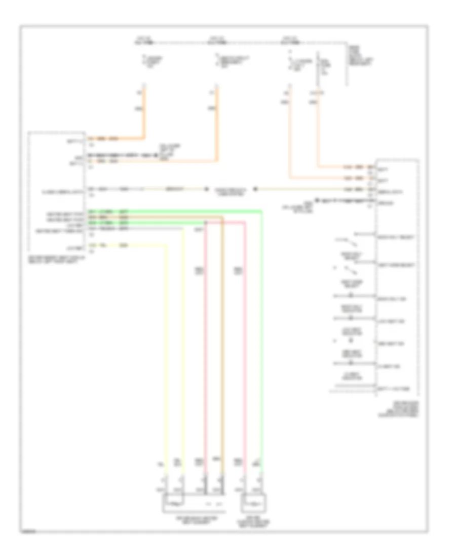 Driver Heated Seat Wiring Diagram for Isuzu Ascender S 2007