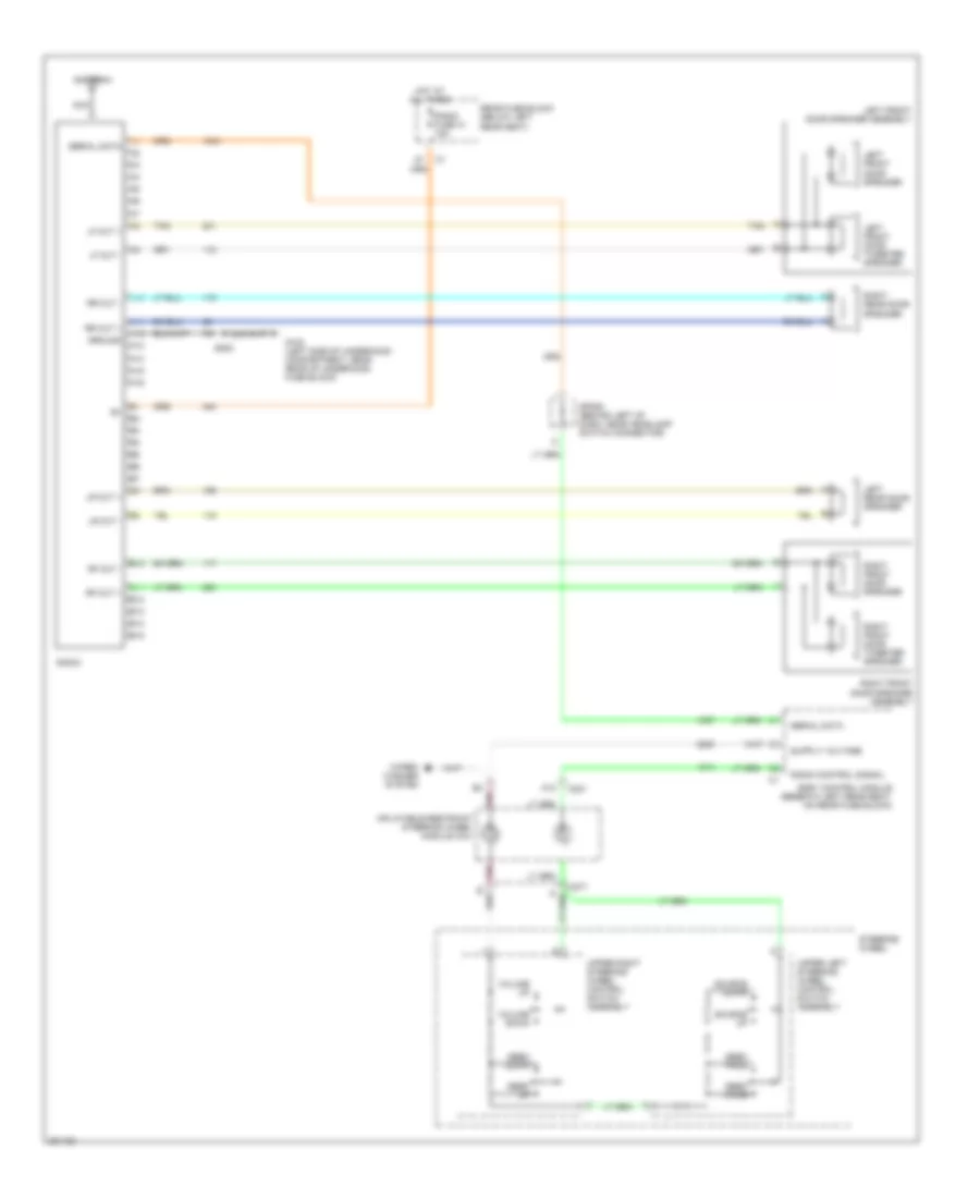 Base Radio Wiring Diagram for Isuzu Ascender S 2007