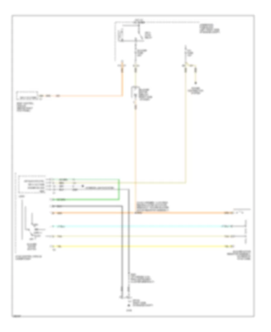 схема нагревателя для Isuzu i-290 S 2007