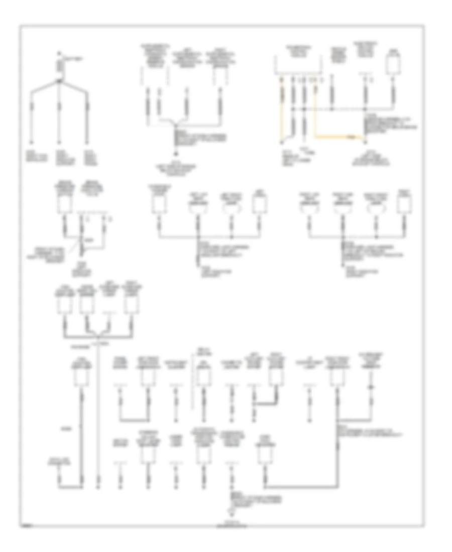2 2L Ground Distribution Wiring Diagram 1 of 2 for Isuzu Hombre S 1997