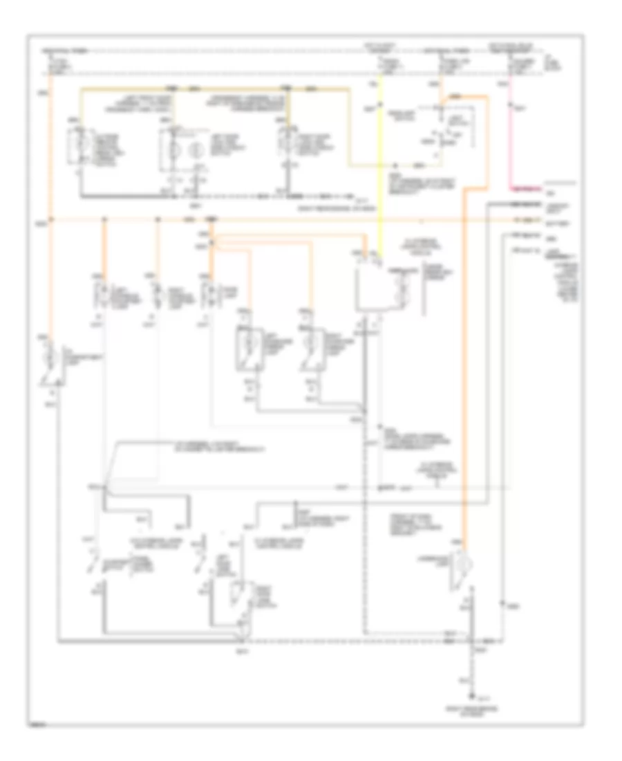 Courtesy Lamps Wiring Diagram for Isuzu Hombre S 1997