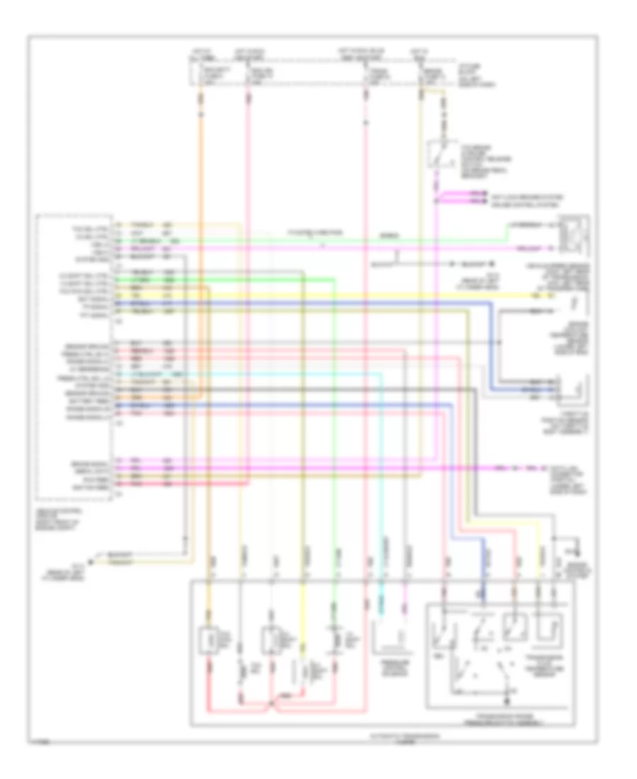 4 3L A T Wiring Diagram for Isuzu Hombre S 1997