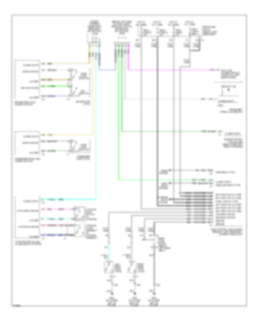 Forced Entry Wiring Diagram for Isuzu Ascender LS 2008