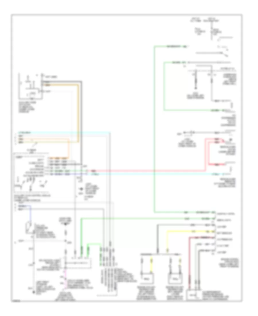 Automatic A C Wiring Diagram 2 of 2 for Isuzu Ascender S 2008