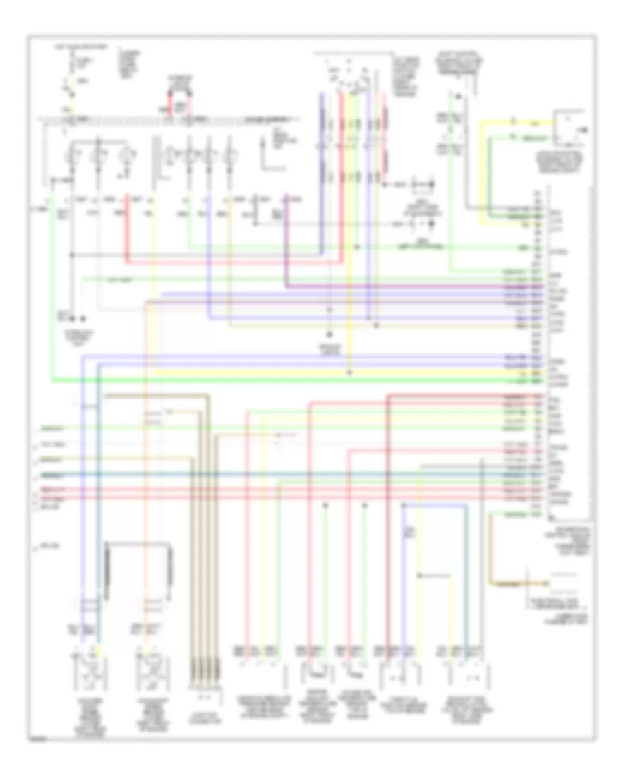 2.2L, Engine Performance Wiring Diagrams (3 of 3) for Isuzu Oasis LS 1997