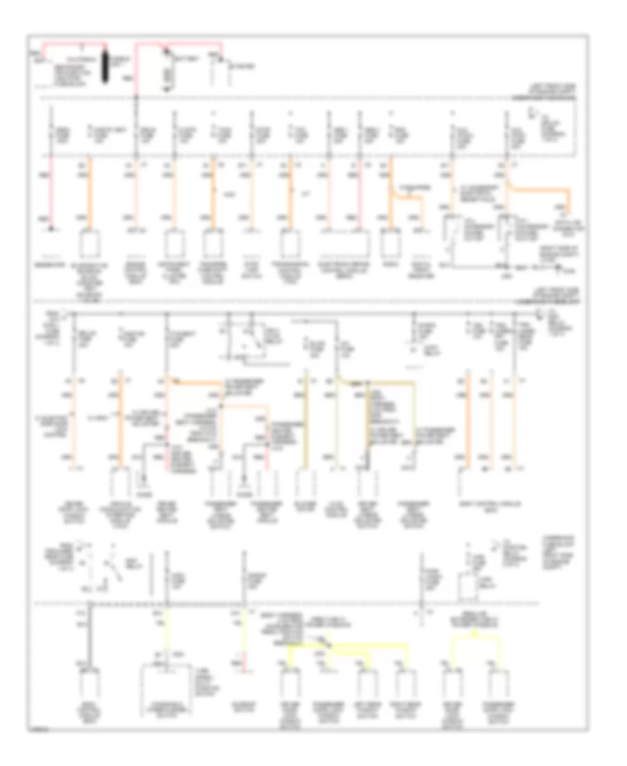 Power Distribution Wiring Diagram 1 of 4 for Isuzu i 290 S 2008