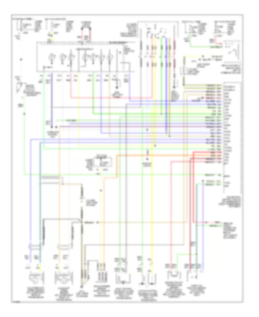 AT Wiring Diagram for Isuzu Oasis S 1997