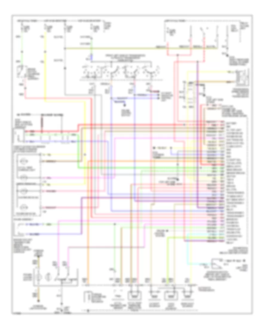 A T Wiring Diagram for Isuzu Rodeo S 1997
