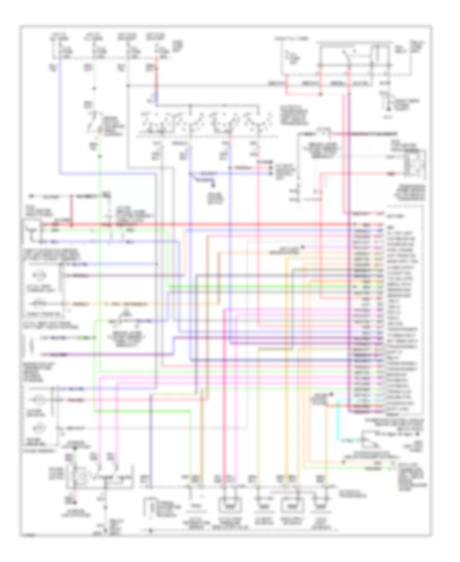 A T Wiring Diagram for Isuzu Trooper Limited 1997