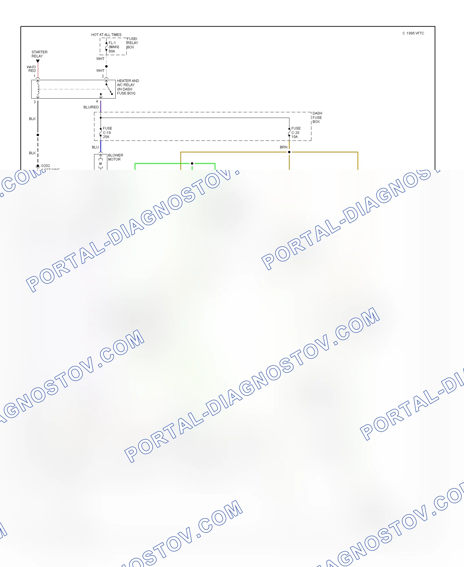 A C Wiring Diagram for Isuzu Trooper S 1997