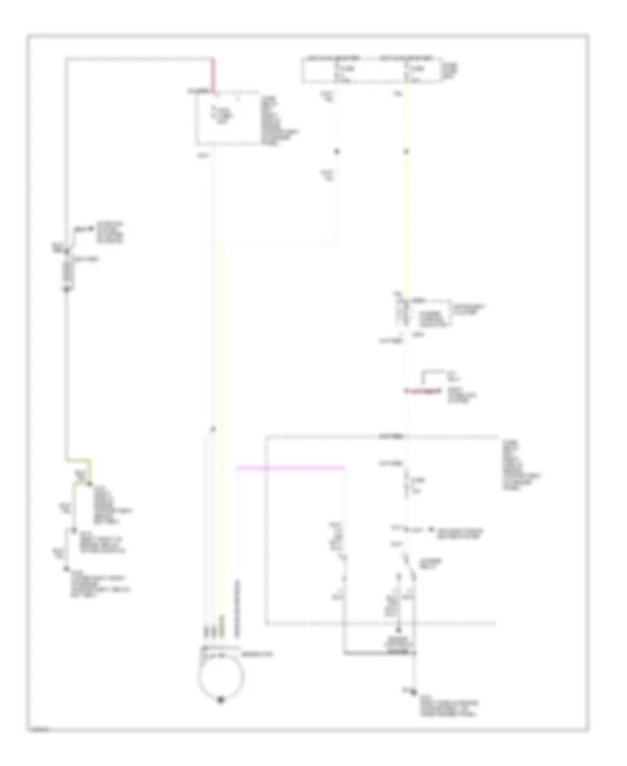 Charging Wiring Diagram for Isuzu Pickup LS 1990