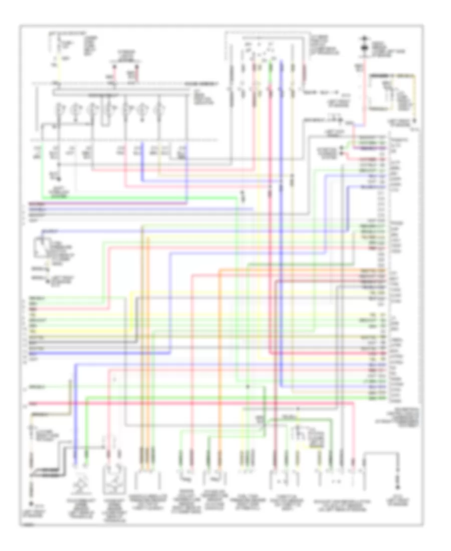 2 3L Engine Performance Wiring Diagrams 3 of 3 for Isuzu Oasis LS 1998