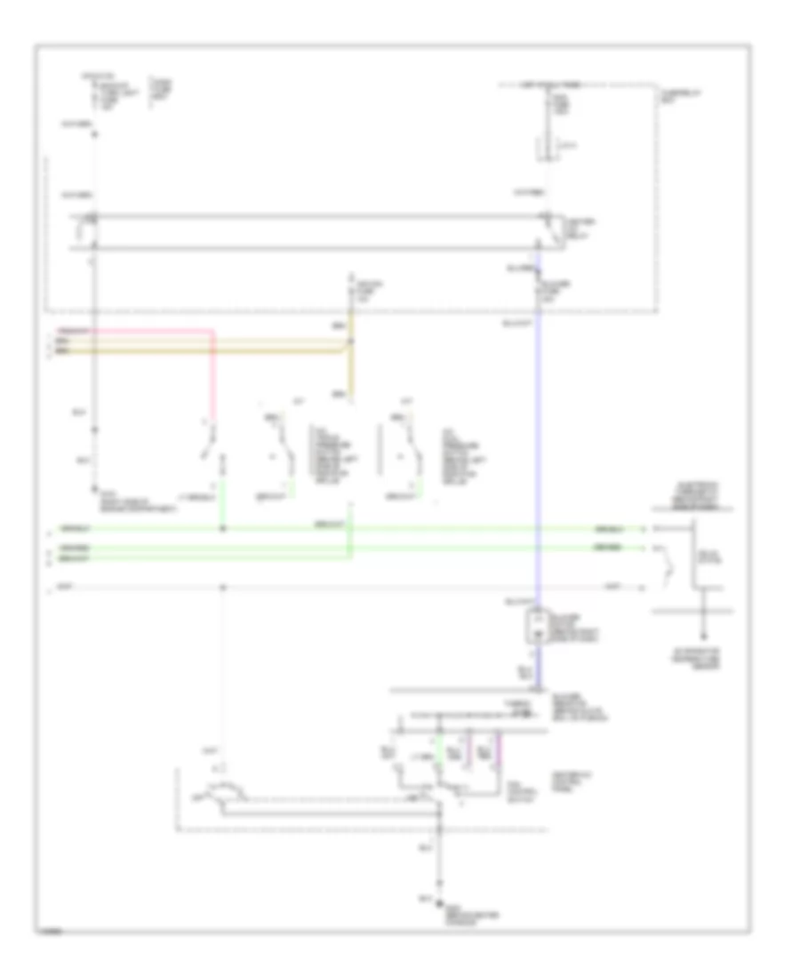 3 2L A C Wiring Diagram 2 of 2 for Isuzu Rodeo LS 1998