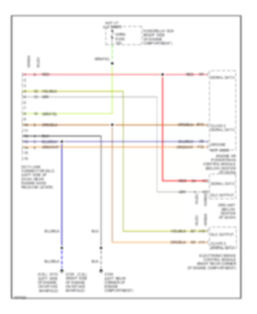 Computer Data Lines for Isuzu Rodeo S 1998