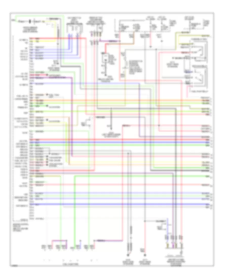 2 2L Engine Performance Wiring Diagrams 1 of 3 for Isuzu Rodeo S 1998