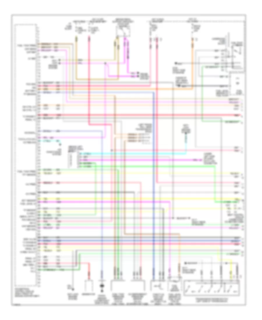 2 2L Engine Performance Wiring Diagrams 1 of 3 for Isuzu Hombre S 1999