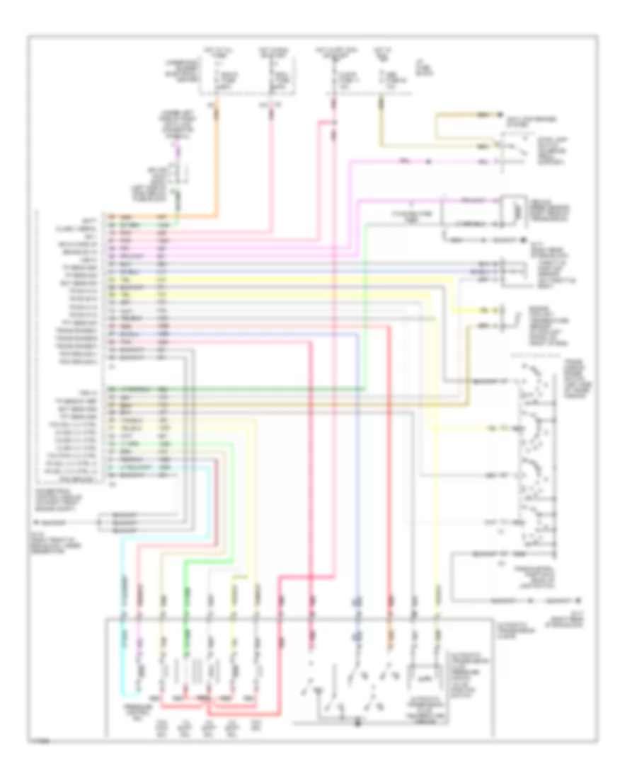 2 2L A T Wiring Diagram for Isuzu Hombre S 1999