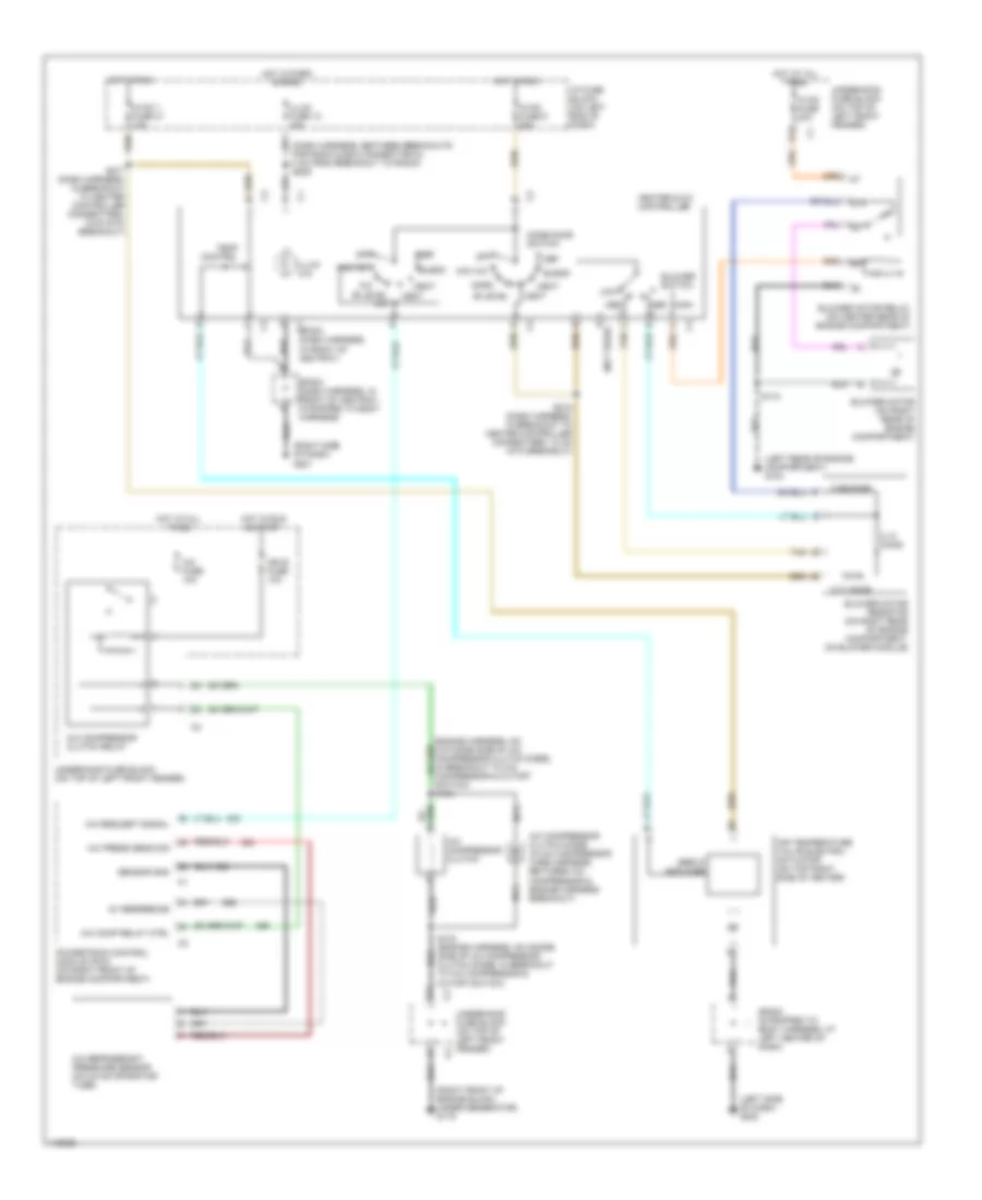 2 2L Manual A C Wiring Diagram for Isuzu Hombre XS 1999
