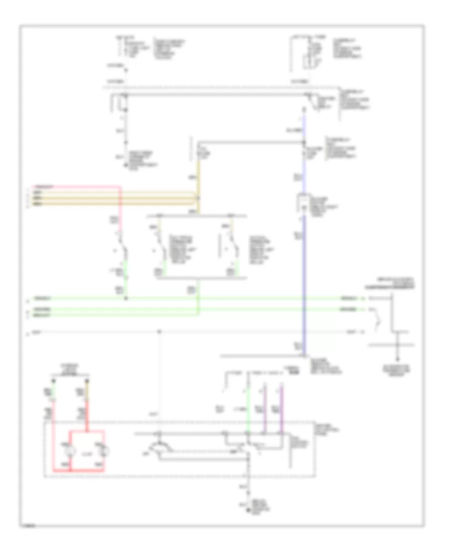 3.2L, Manual AC Wiring Diagram (2 of 2) for Isuzu Rodeo LS 1999