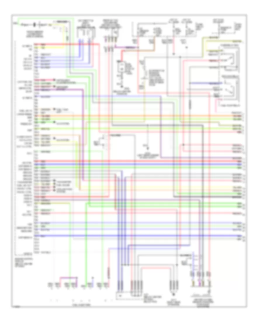 2 2L Engine Performance Wiring Diagrams 1 of 3 for Isuzu Rodeo LS 1999