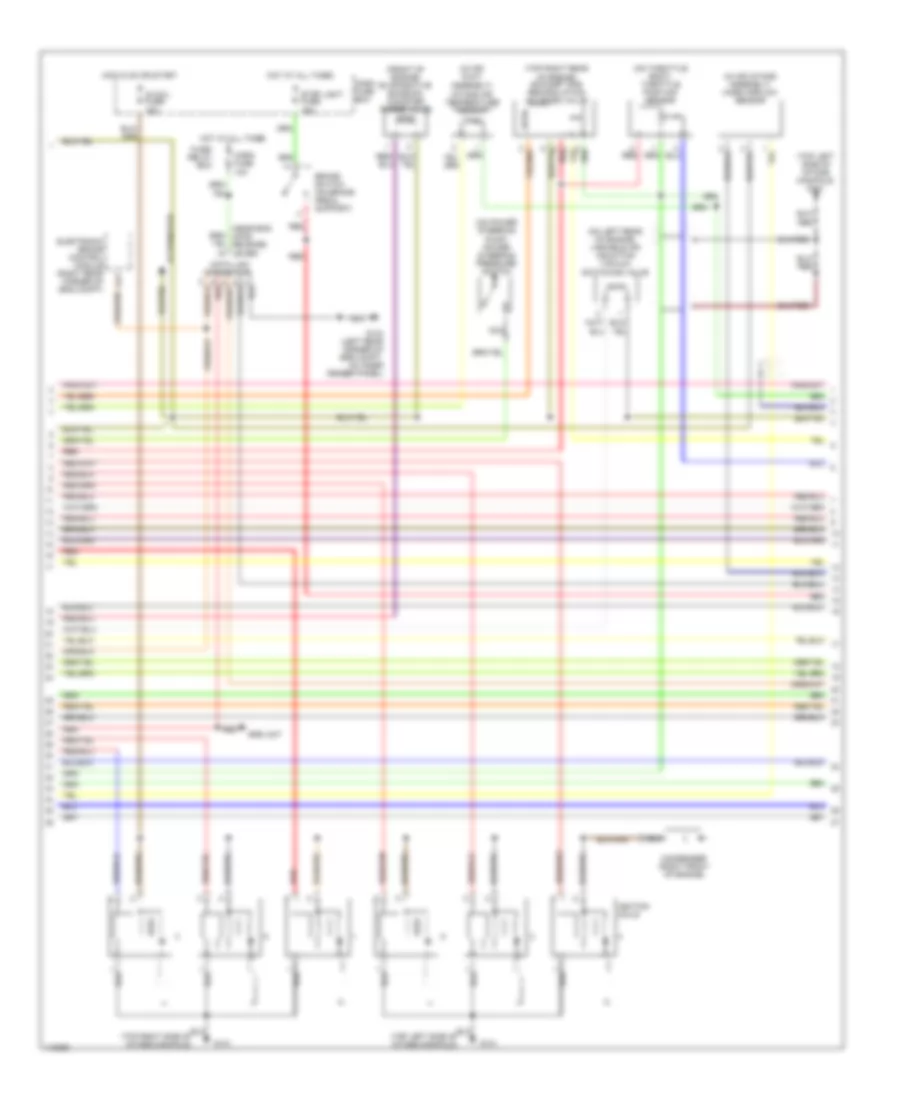 3 2L Engine Performance Wiring Diagrams 2 of 4 for Isuzu Rodeo LS 1999