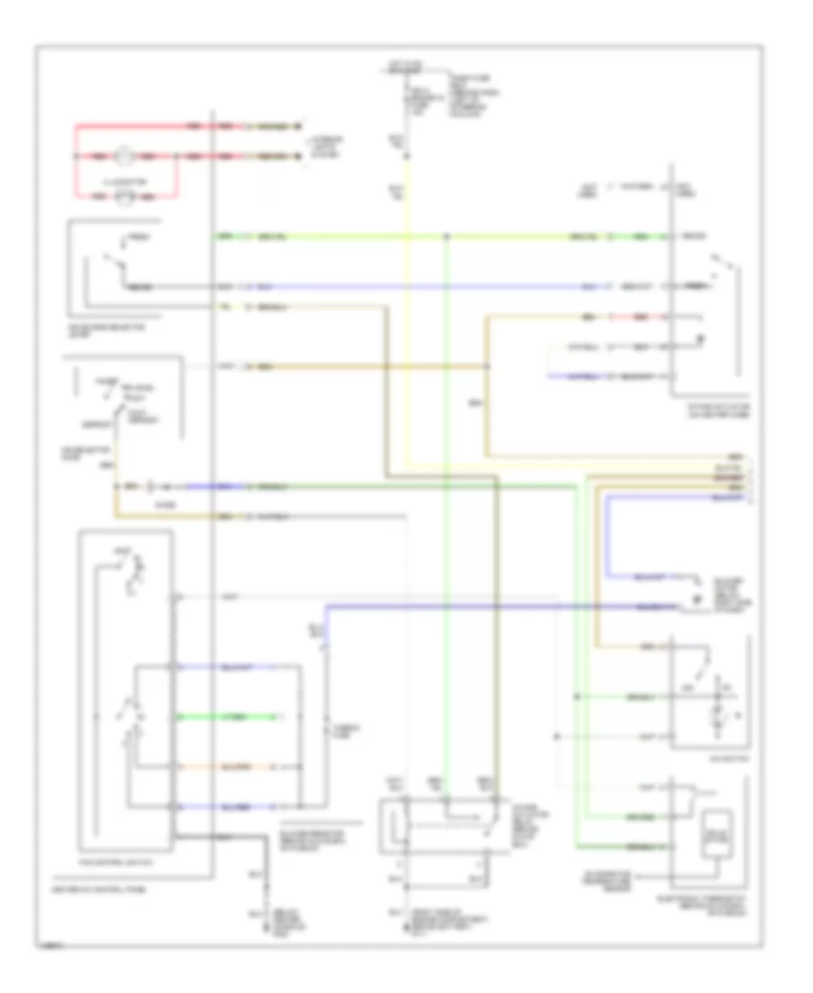 2 2L Manual A C Wiring Diagram 1 of 2 for Isuzu Amigo S 2000