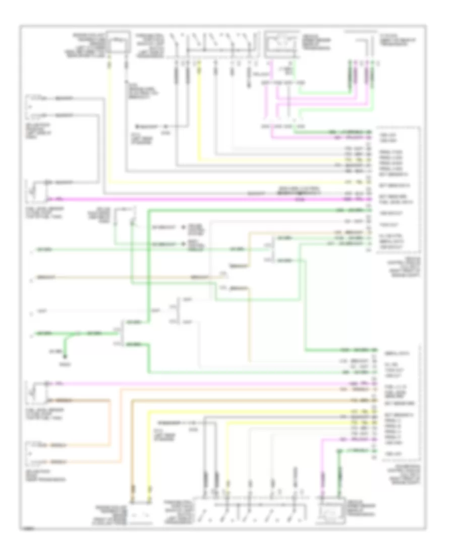 Instrument Cluster Wiring Diagram (2 of 2) for Isuzu Hombre S 2000