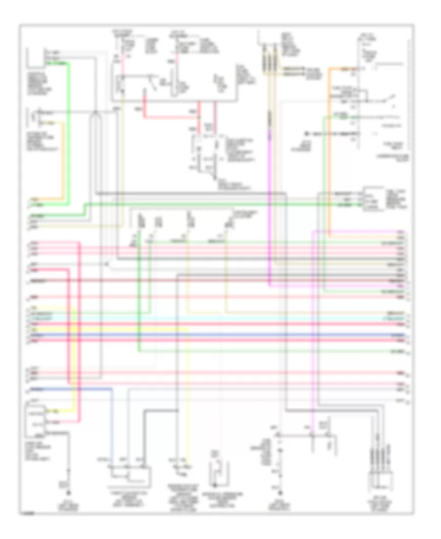 4.3L, Engine Performance Wiring Diagrams (3 of 4) for Isuzu Hombre XS 2000