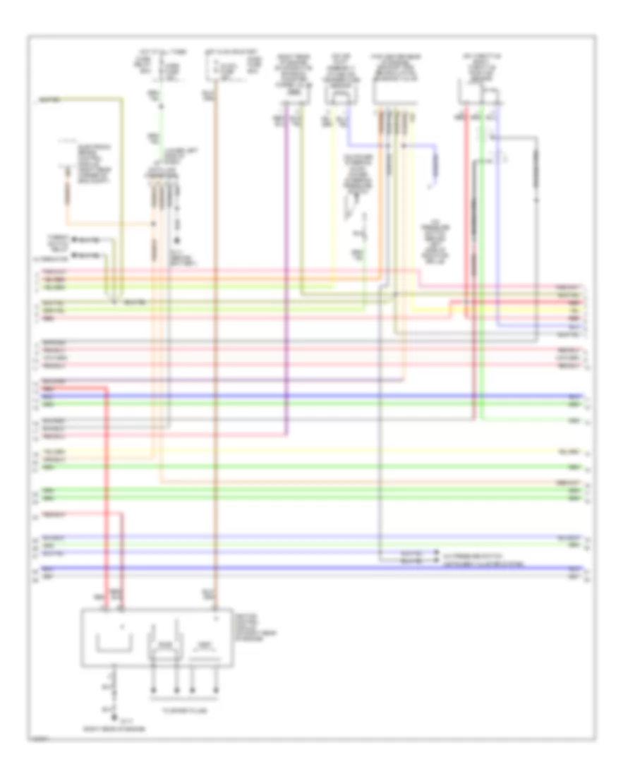 2.2L, Engine Performance Wiring Diagrams (2 of 3) for Isuzu Rodeo LS 2000