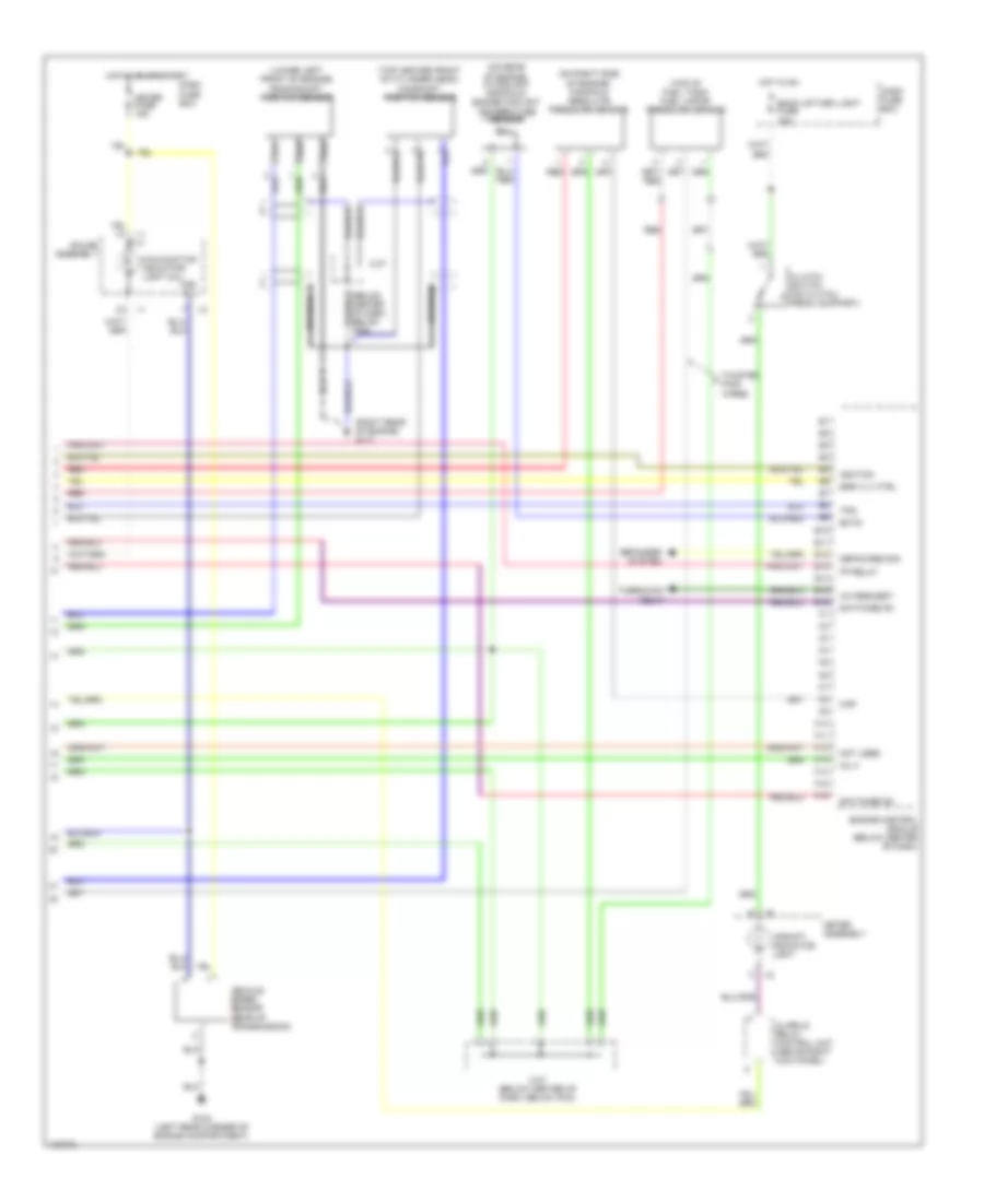 2.2L, Engine Performance Wiring Diagrams (3 of 3) for Isuzu Rodeo LS 2000