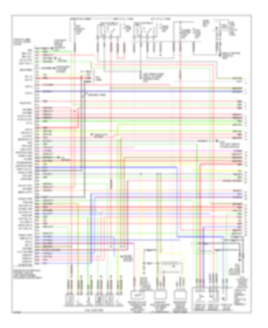 3 2L Engine Performance Wiring Diagrams 1 of 4 for Isuzu Rodeo LS 2000
