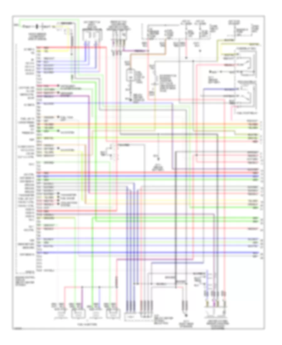 2 2L Engine Performance Wiring Diagrams 1 of 3 for Isuzu Rodeo S 2000