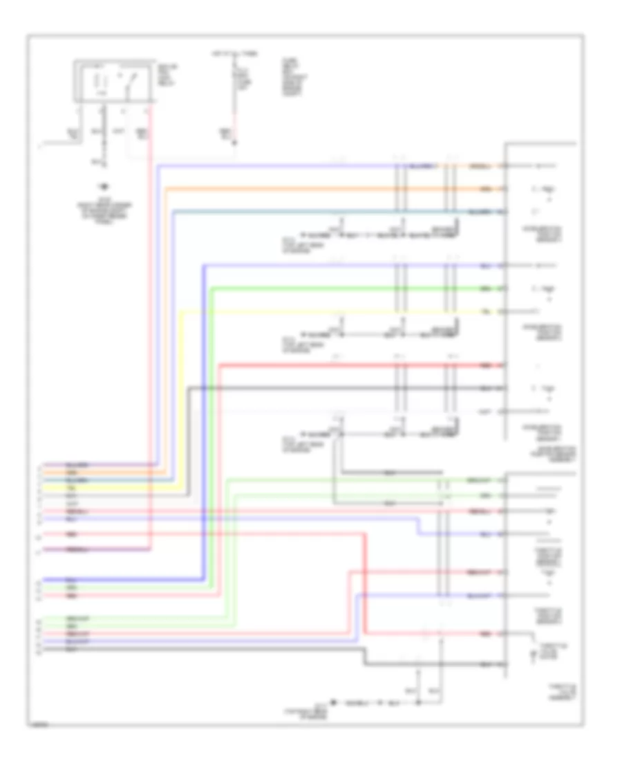 Cruise Control Wiring Diagram (2 of 2) for Isuzu Trooper Limited 2000