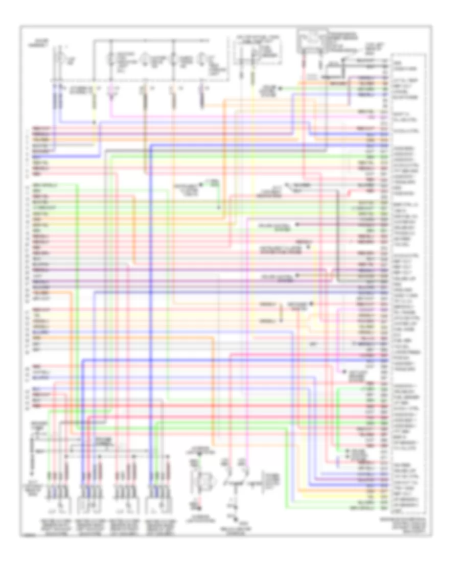 3.5L, Engine Performance Wiring Diagrams (4 of 4) for Isuzu Trooper Limited 2000