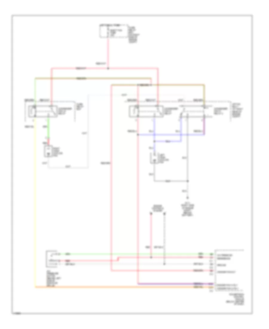 2 2L Cooling Fan Wiring Diagram A T for Isuzu Rodeo LSE 2001