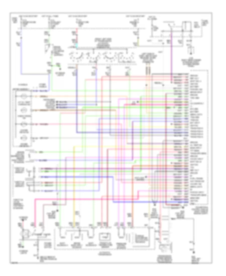 A T Wiring Diagram for Isuzu Trooper Limited 2001