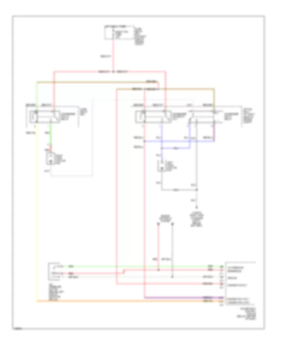 2 2L Cooling Fan Wiring Diagram A T for Isuzu Rodeo LS 2002