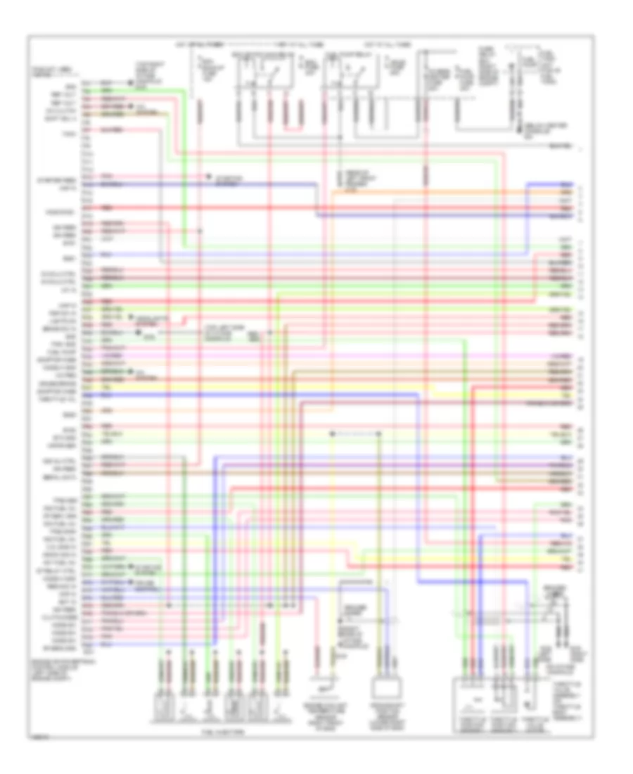 3 2L Engine Performance Wiring Diagrams 1 of 4 for Isuzu Rodeo LS 2002
