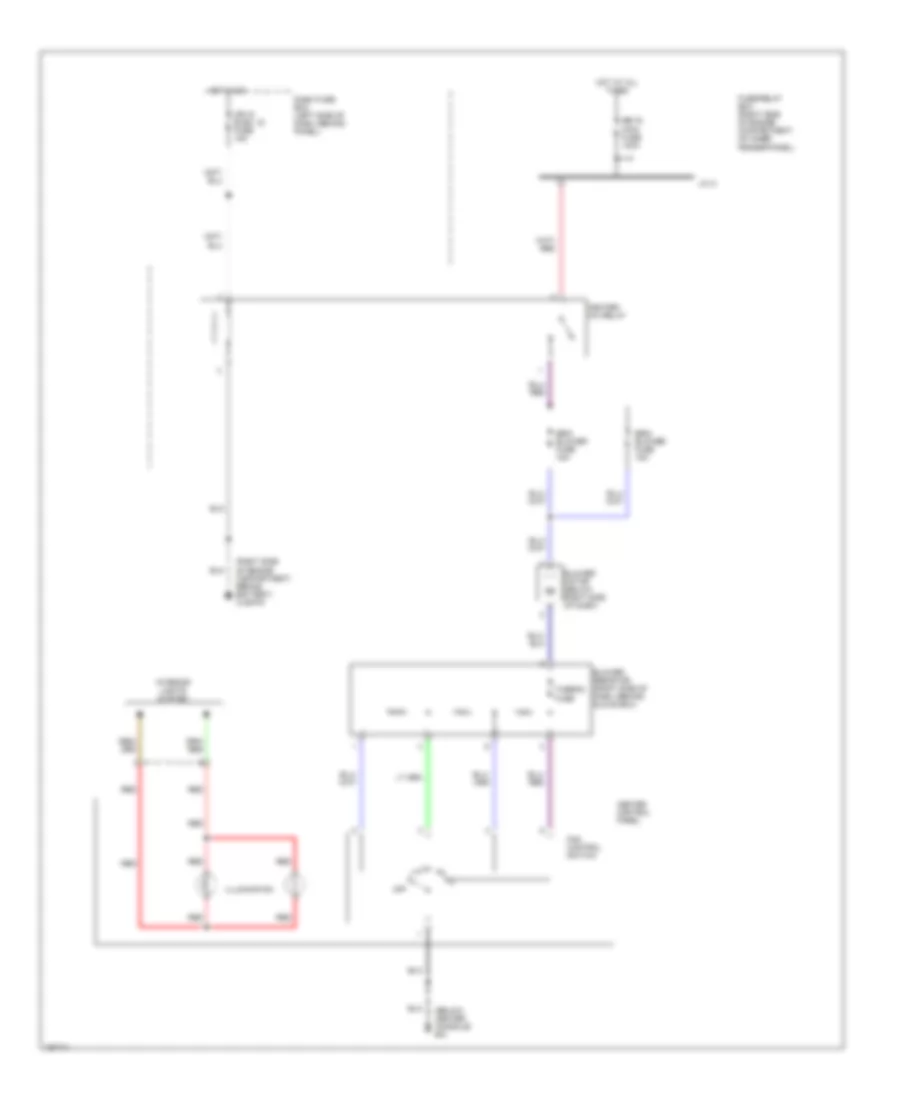 Heater Wiring Diagram for Isuzu Rodeo LSE 2002