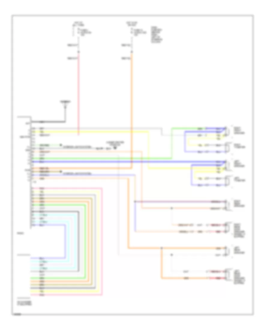 Radio Wiring Diagrams Base Radio for Isuzu Rodeo LSE 2002