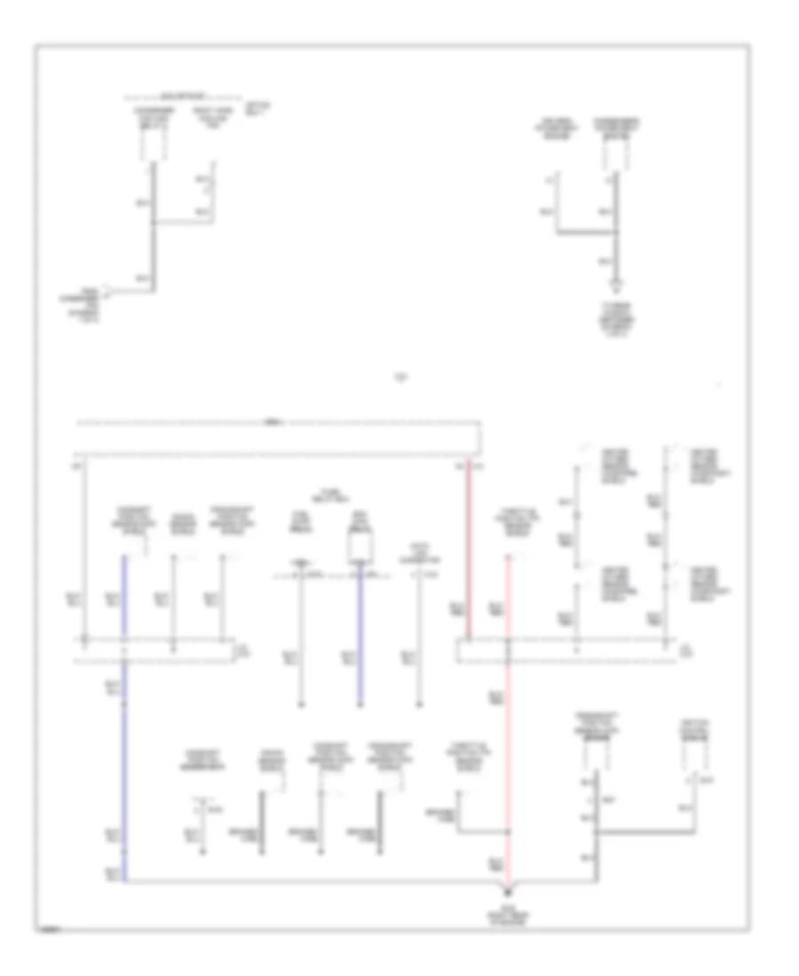 Ground Distribution Wiring Diagram 3 of 4 for Isuzu Rodeo Sport 2002