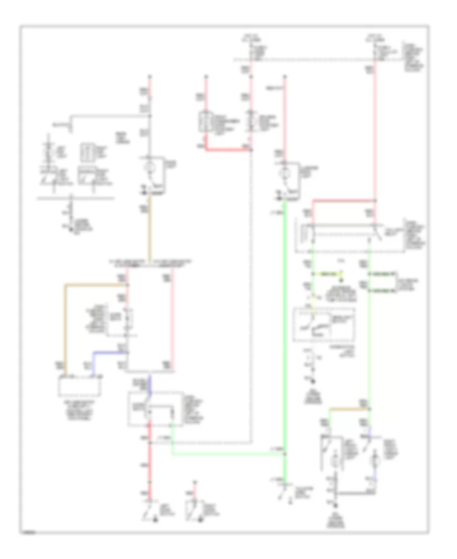 Courtesy Lamps Wiring Diagram for Isuzu Rodeo Sport 2002