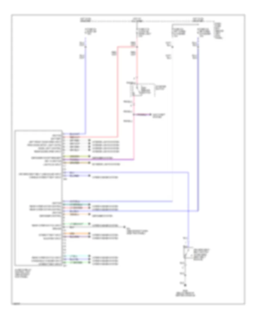 Body Computer Wiring Diagrams for Isuzu Trooper Limited 2002