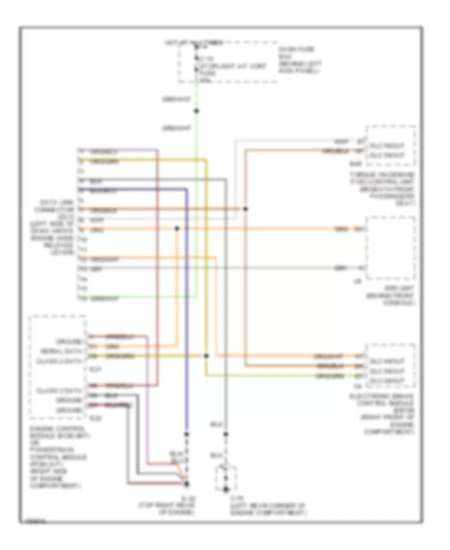 Computer Data Lines for Isuzu Trooper Limited 2002