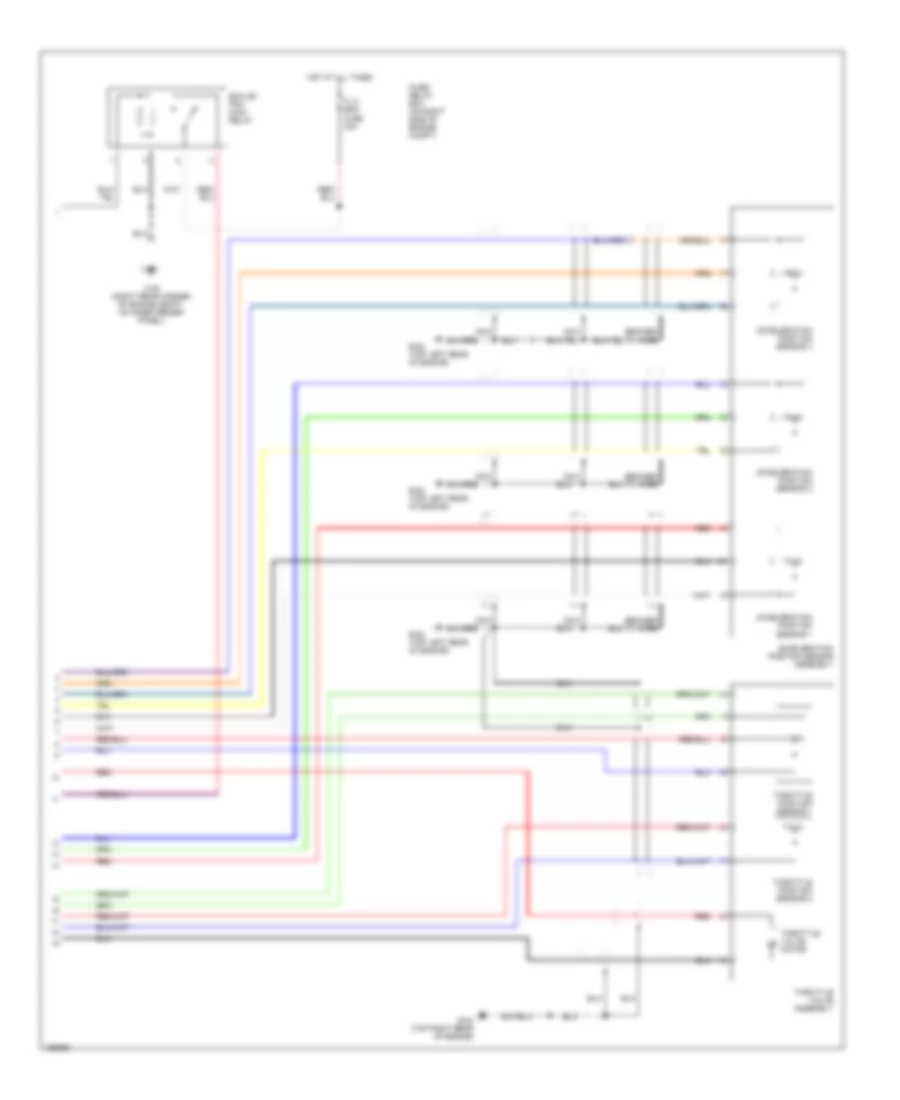 Cruise Control Wiring Diagram 2 of 2 for Isuzu Trooper Limited 2002