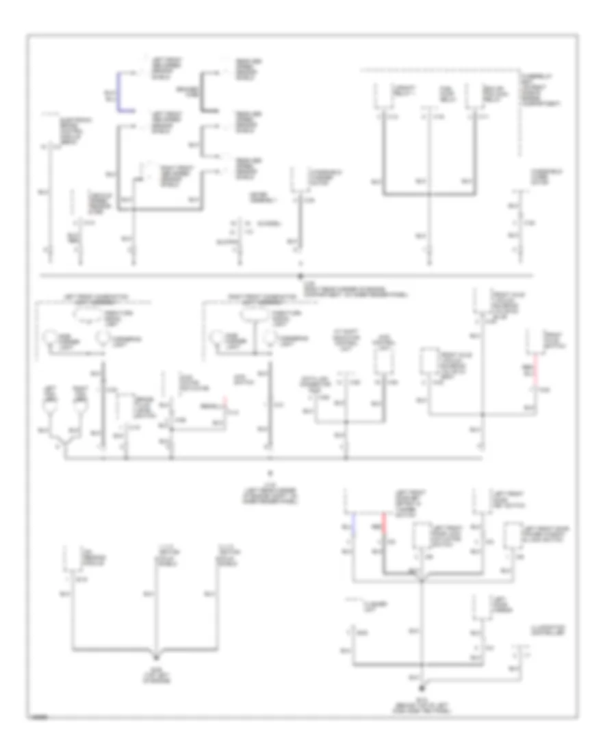 Ground Distribution Wiring Diagram 2 of 4 for Isuzu Trooper Limited 2002