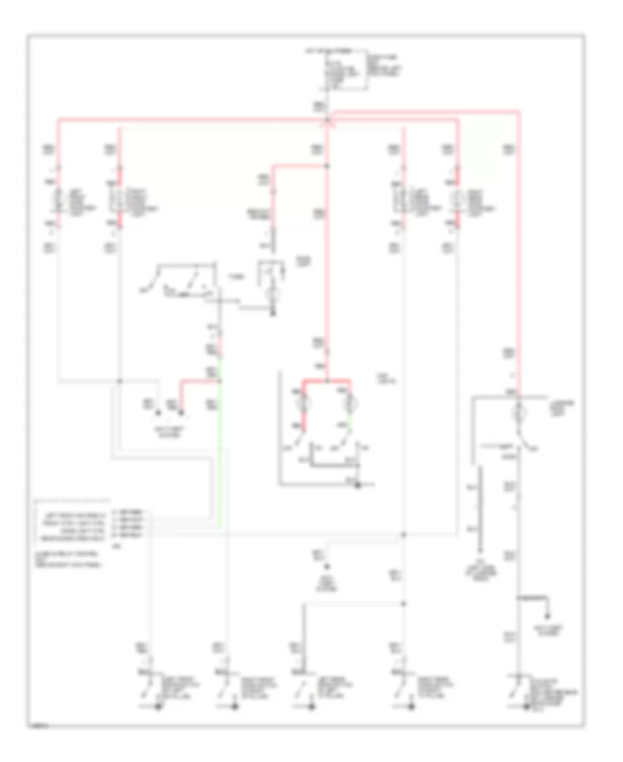 Courtesy Lamps Wiring Diagram Luxury  Performance for Isuzu Trooper Limited 2002