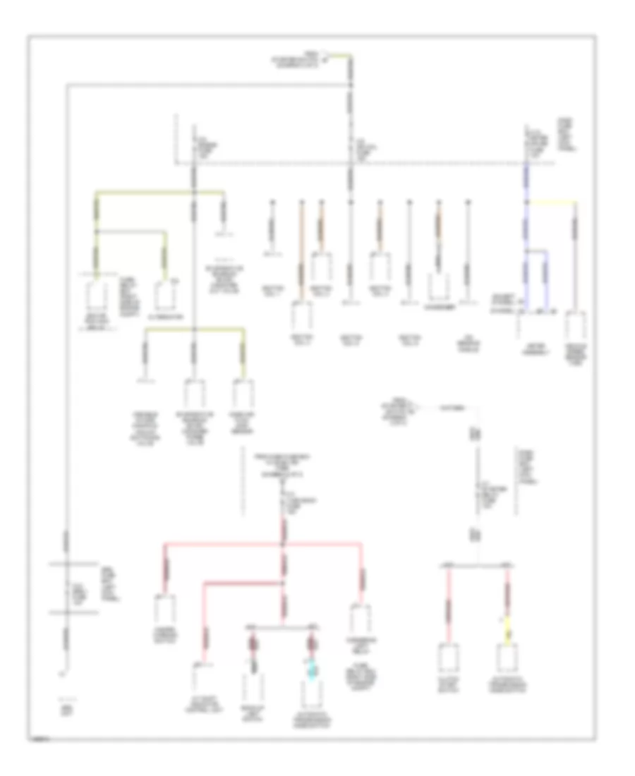 Power Distribution Wiring Diagram 3 of 3 for Isuzu Trooper Limited 2002